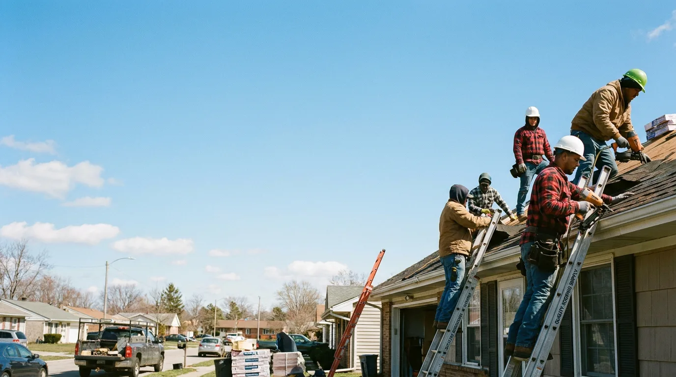 Roofing in Hillview, IL near me
